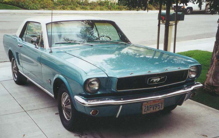 Ford Mustang 1966 Coupe 6 cycl Auto Yes this Mustang is a 6cycl but the 