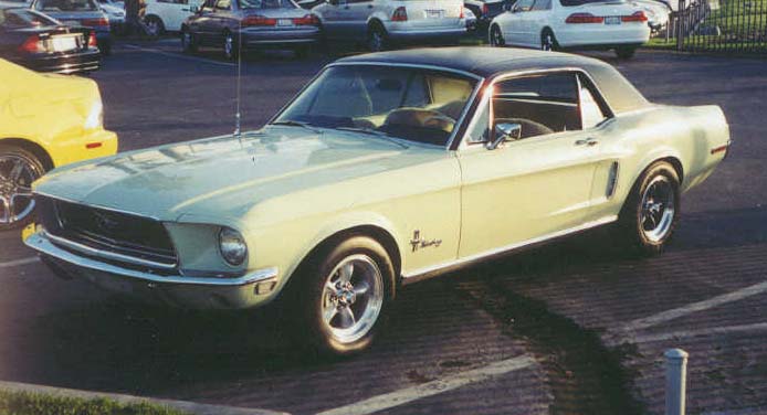 1968 mustang coupe