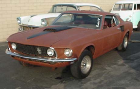 1969 Mustang Fastback V8 auto VIN 9F02Q121103