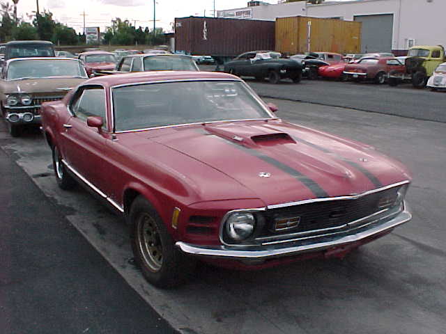 1970 Ford Mustang Mach1 VIN OFO5H187896 H code 351 2V V8