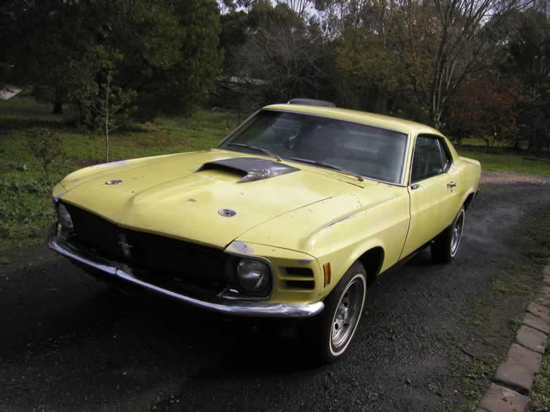 1970 Ford Mustang Fastback. VIN ORO2F158842 Complete car. May run.