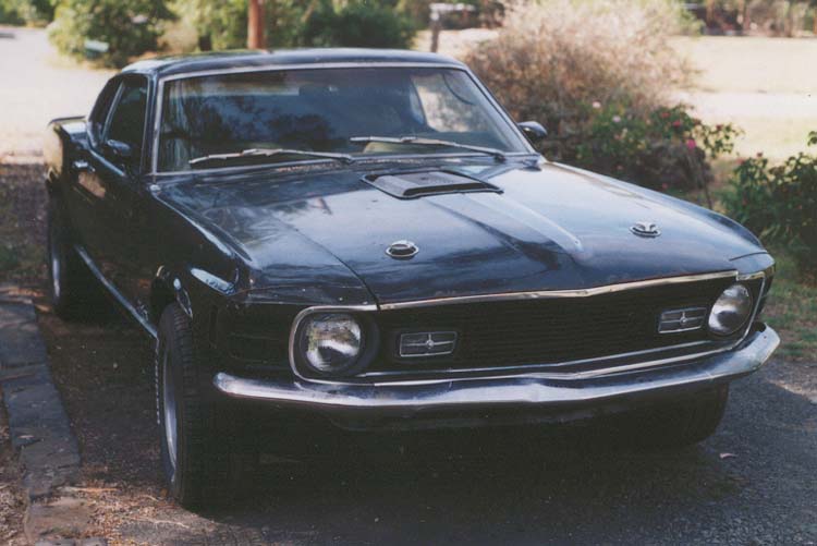 1970 Mustang Fastback Mach 1 V8 Auto LHD. VIN 0F05H111171
