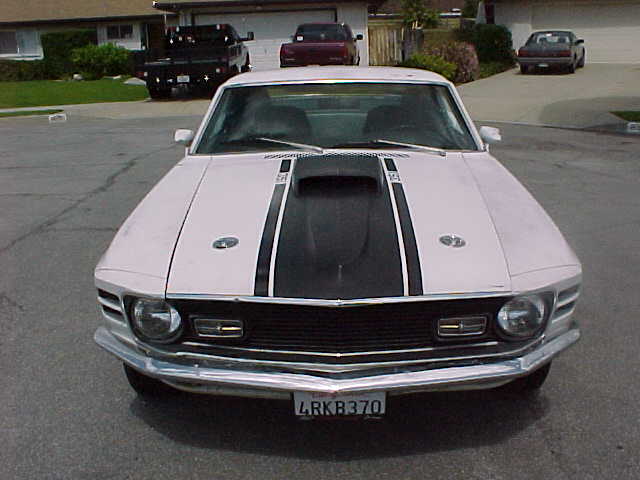 1970 Ford Mustang Mach1. VIN 0F05H105002. 351 Windsor 2v. FMX trans, P/S, 