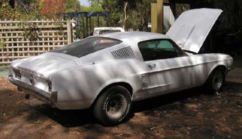 1967 Mustang before stripdown