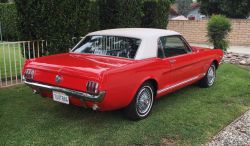 1966 Ford Mustang Coupe C Code 289 V8 auto