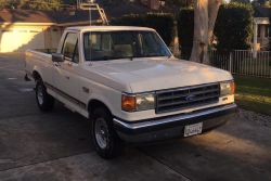 1990 Ford  F-150 single cab short bed truck  